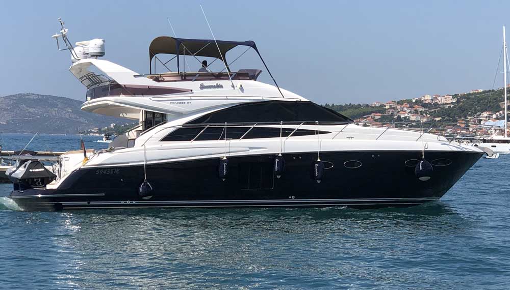 princess yacht charter kroatien